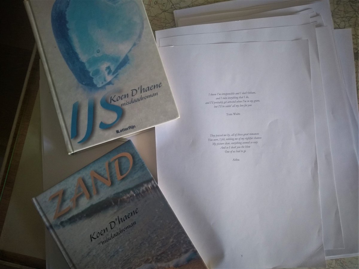 90.479 verse woorden vertrokken deze morgen naar uitgeverij LetterRijn in Leidschendam. Goede vaart!
 #ijs #zand #xxxx
