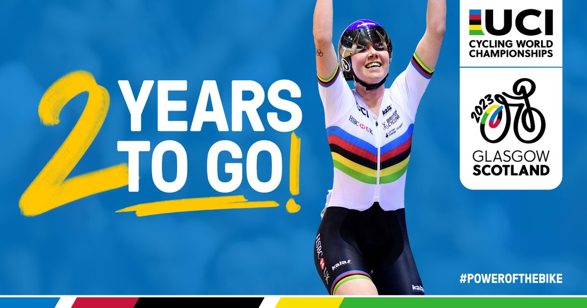 hautesavoie2027's tweet photo. Who's excited??

It's now 2 years to go until the world's biggest cycling event comes to Glasgow and Scotland 
#2023CyclingWorlds #PowerOfTheBike #2YTG https://t.co/gzOmN69PSv