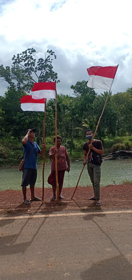UtamiHartono's tweet photo. Setelah #OtsusPapua kini kemeriahan perayaan 
Kemerdekaan HUT RI ke-76. SEMPURNA…..
#MerahPutihPapua https://t.co/mpUdqq2lOV