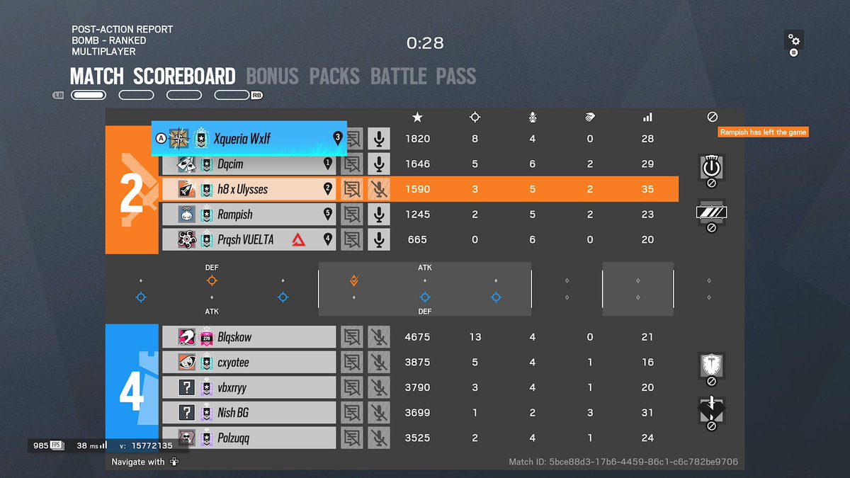 h8Ulysses's tweet photo. dk who the cunt is but mozzie was elo trapping with our hibana 👍great game… https://t.co/6Lu8P8ywbJ