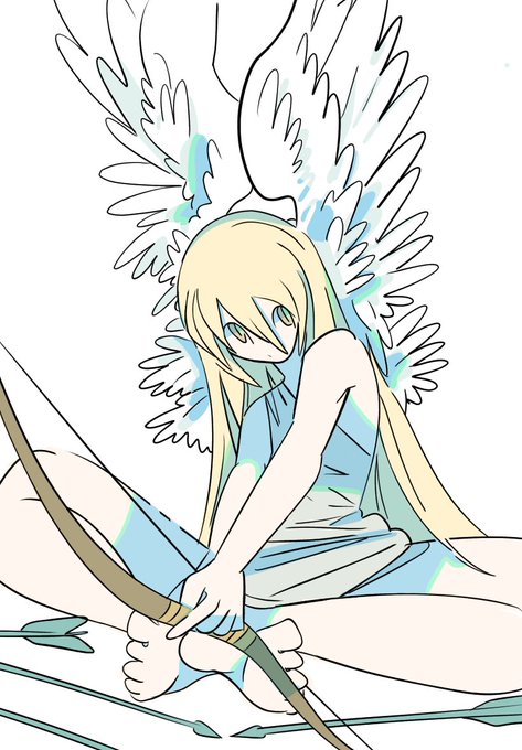 座りポーズのtwitterイラスト検索結果