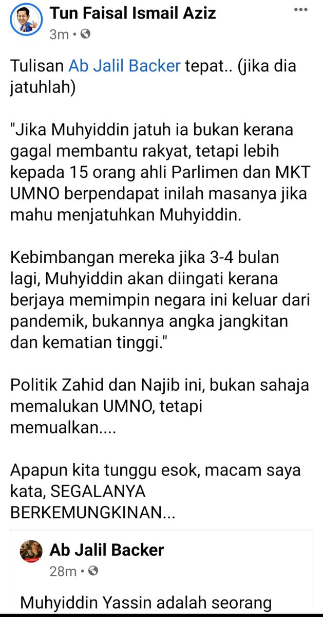 tunfaisal's tweet photo. Tweet @ISTANANEGARA_ dan retweet jika anda bersetuju dan mempunyai pandangan yang sama dengan @jalilbacker https://t.co/vKyh58cTgC