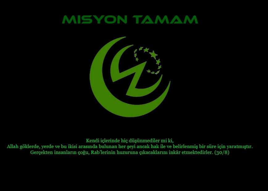 T�rkiye'nin En Eski Hack Sitesi Cyber-Warrior Kapand�