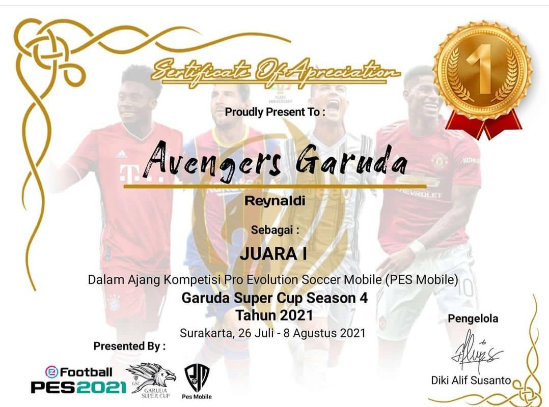 AvengersGaruda's tweet photo. Hall of Fame!

Pencapaian dari sebuah perjalanan di FPL, Fantasy Bundesliga, dan Pes Mobile https://t.co/on41A2nUTS