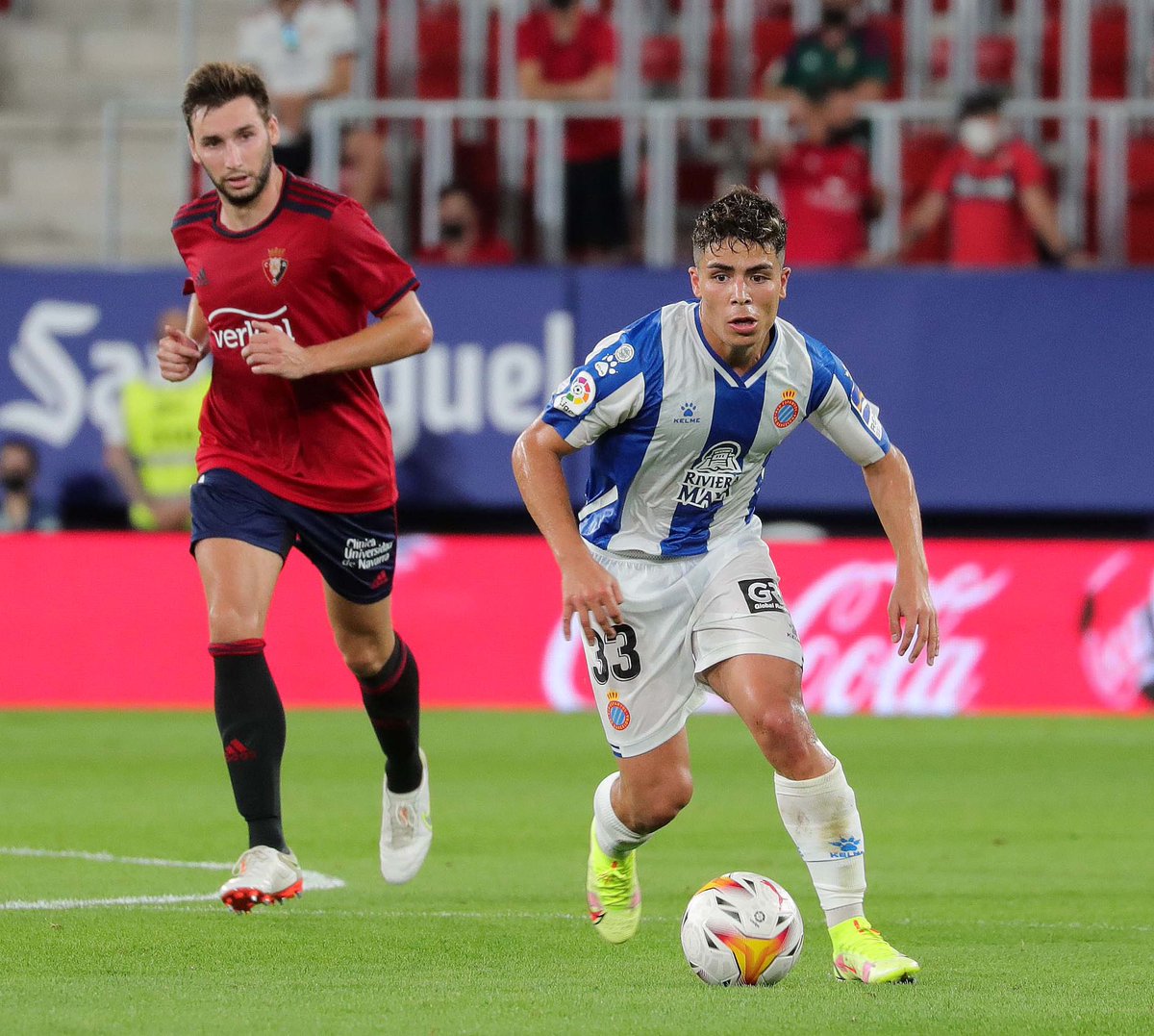 ProevolutionOF's tweet photo. Starting the season in @LaLiga in the team's starting eleven and earning the first point of the season. 🙌🏽⚪️🔵 
Very happy for you buddy @nicomr_ 

#proevoplayers #rcde #rcdespanyol #laliga @RCDEspanyol https://t.co/NYpuN8O5MA