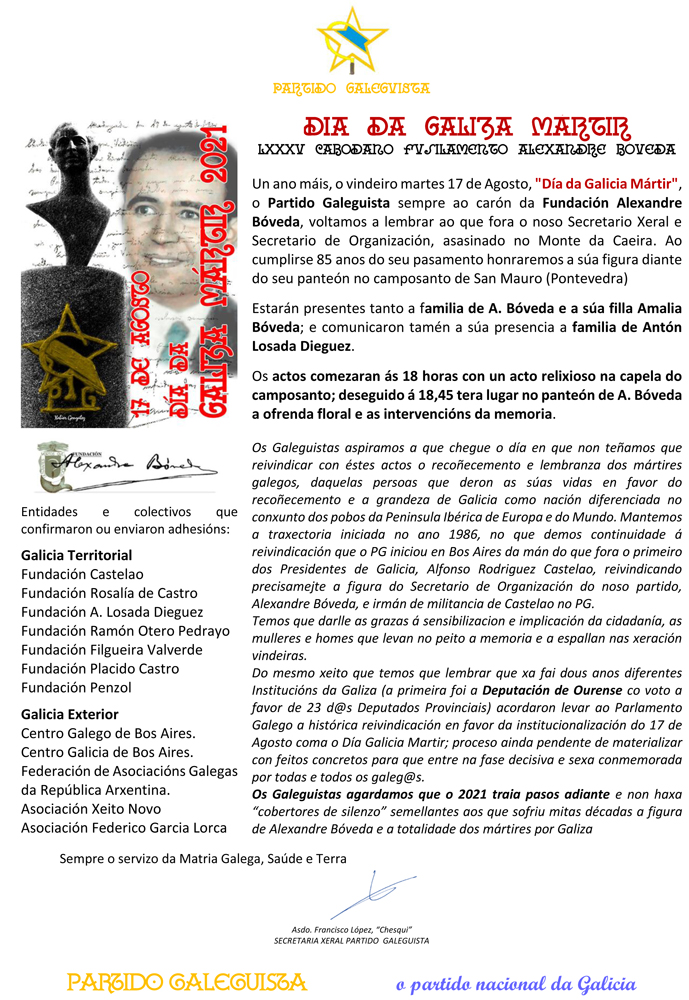 Partido Galeguista tweet media