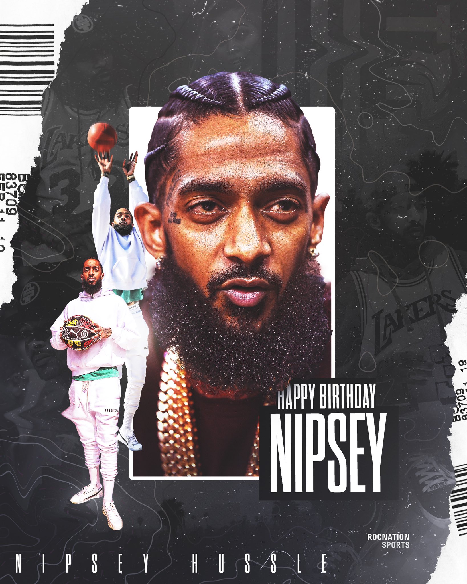 Happy Birthday to the great Nipsey Hussle. Today we celebrate his life and legacy, 