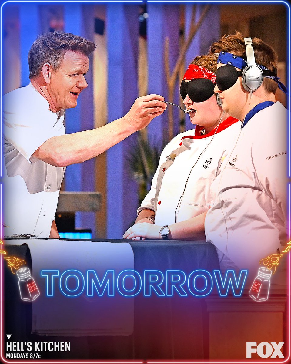 HellsKitchenFOX's tweet photo. What does @GordonRamsay have planned for tomorrow? 👀 #HellsKitchen https://t.co/5xljuojhVy