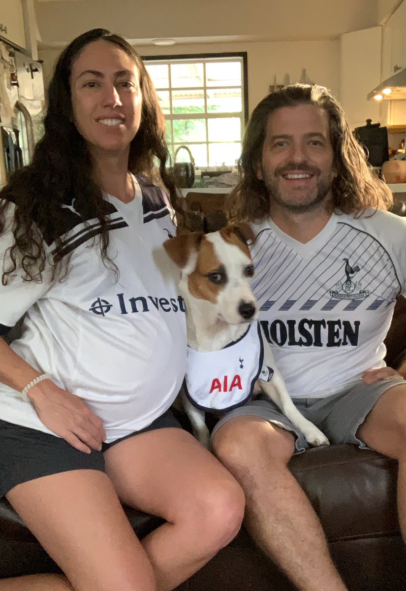 #MyPLmorning the whole family is ready for opening weekend! #spurs #COYS