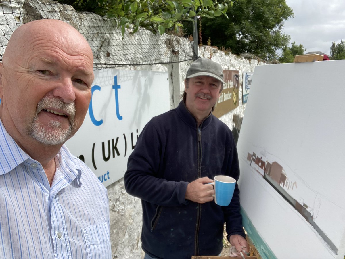 Happy Birthday, <a href="/jackrussellart/">Jack Russell MBE</a> . Great to meet you yesterday - thanks for sacrificing Lords for Glenpark! Look forward to seeing the finished article - hoping I’ll be on the balcony!