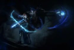 Shadow_OTD's tweet image. Shadow character of the day is Shieda Kayn from League of Legends