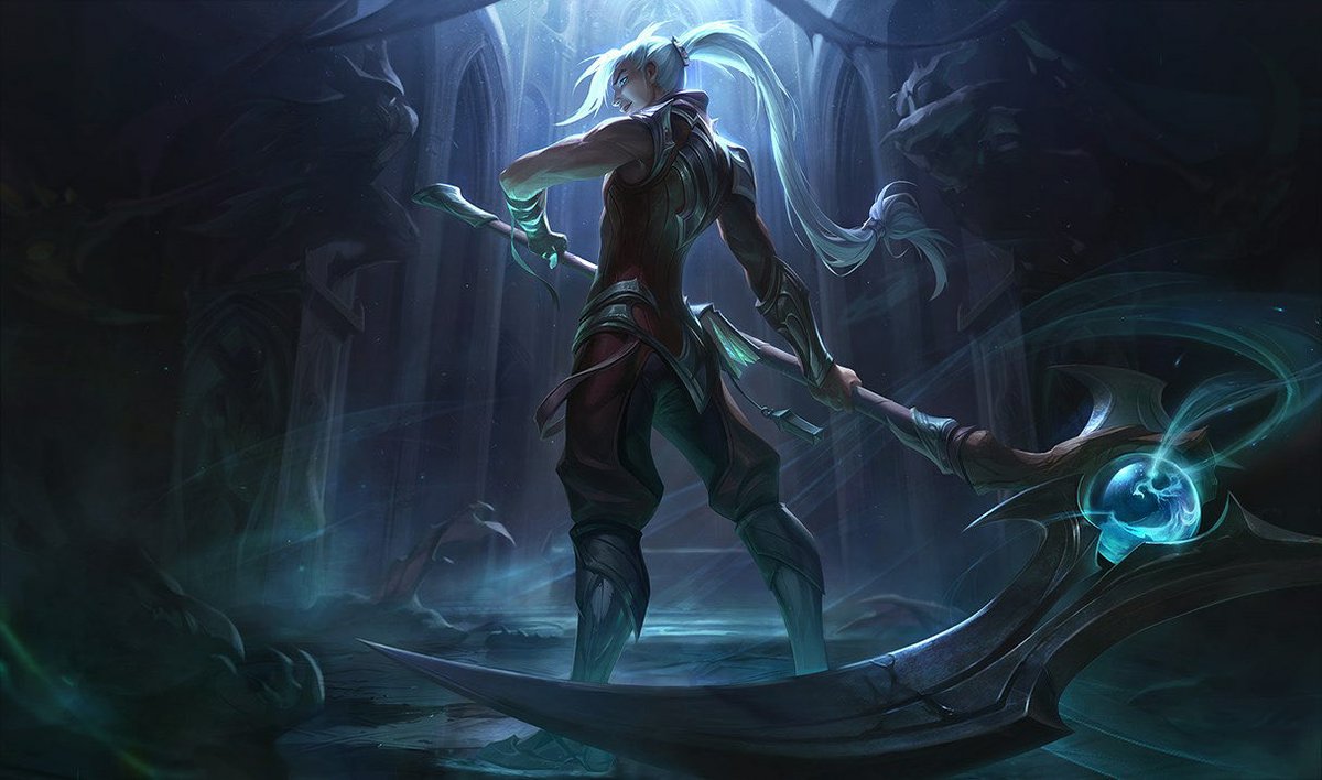 Shadow_OTD's tweet image. Shadow character of the day is Shieda Kayn from League of Legends