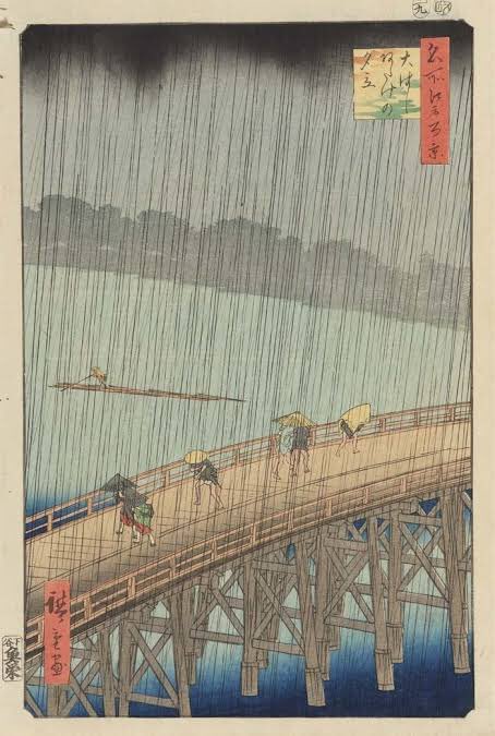 西洋画は浮世絵みたく雨を線で描かないので どう描くのか調べた結果 様々なアーティストに様々な特徴があった Togetter