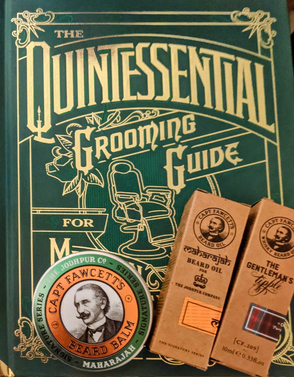 St1brew's tweet photo. Picked up a few things yesterday! #mensgrooming #beardcare #beardsandtattoos #AHTH
Love all the wonderful scents and amazing items from @CaptainFawcett !! https://t.co/p10Str5BWi