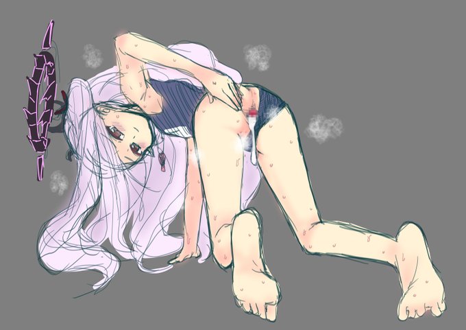 スク水ヒナのラフ。今週はこれを仕上げてみようかと。 