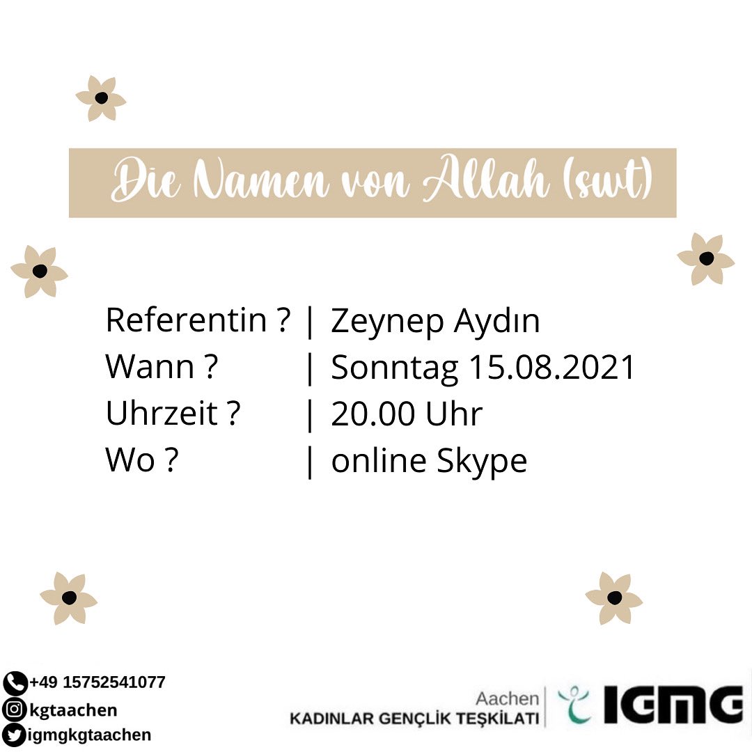 Vortrag unter Schwestern *