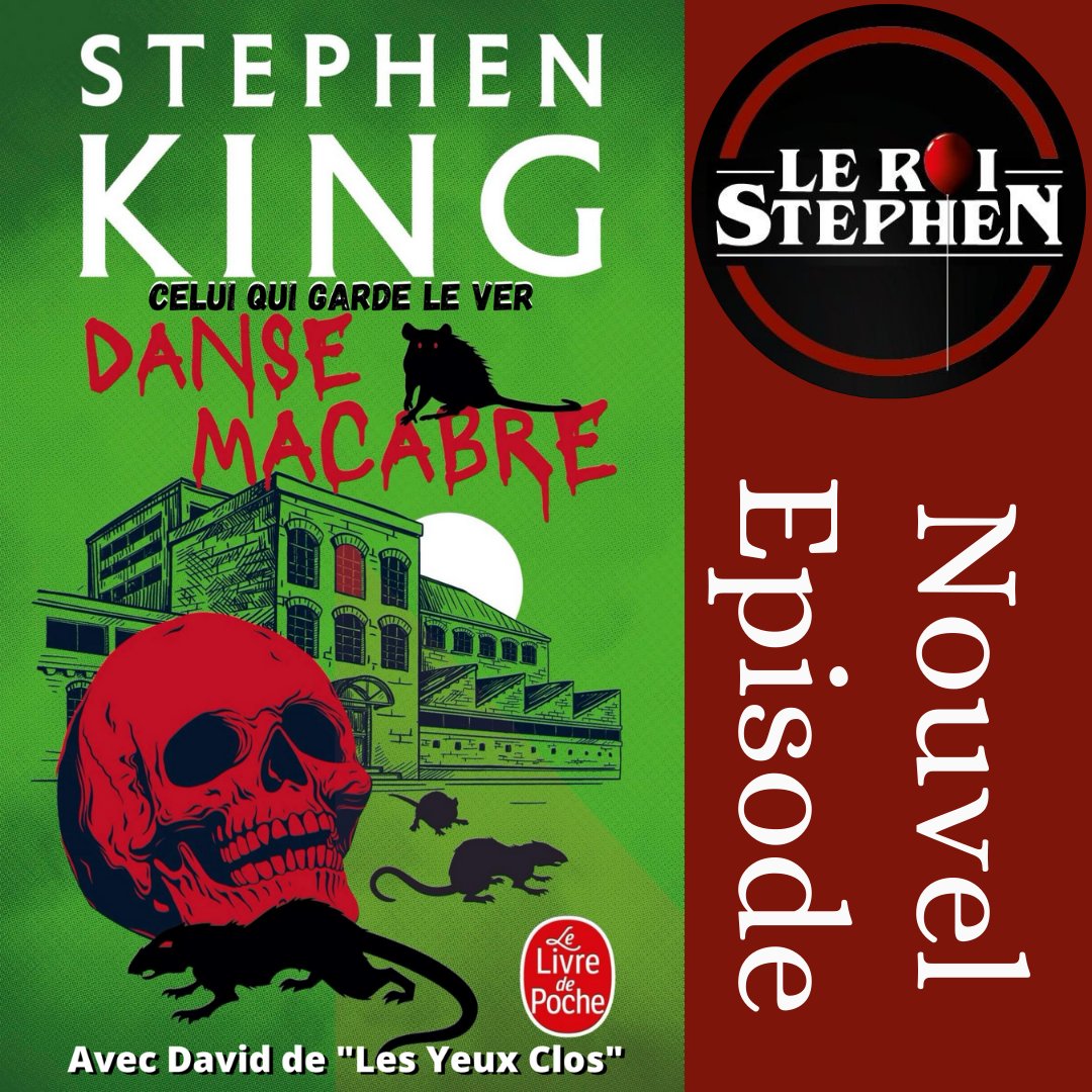 [NOUVEL EPISODE] C'est l'été, rien de mieux que la pêche, et pour la pêche, il faut un bel appât ! 
On est donc parti à la recherche de Celui Qui Garde Le Ver de <a href="/StephenKing/">Stephen King</a> compagnie de <a href="/DavidDWard1/">David D. Ward</a> !
👂 shows.acast.com/le-roi-stephen…
<a href="/Podcut_label/">Podcut</a>  #chapelwaite 
<a href="/livredepoche/">Livre de Poche</a>