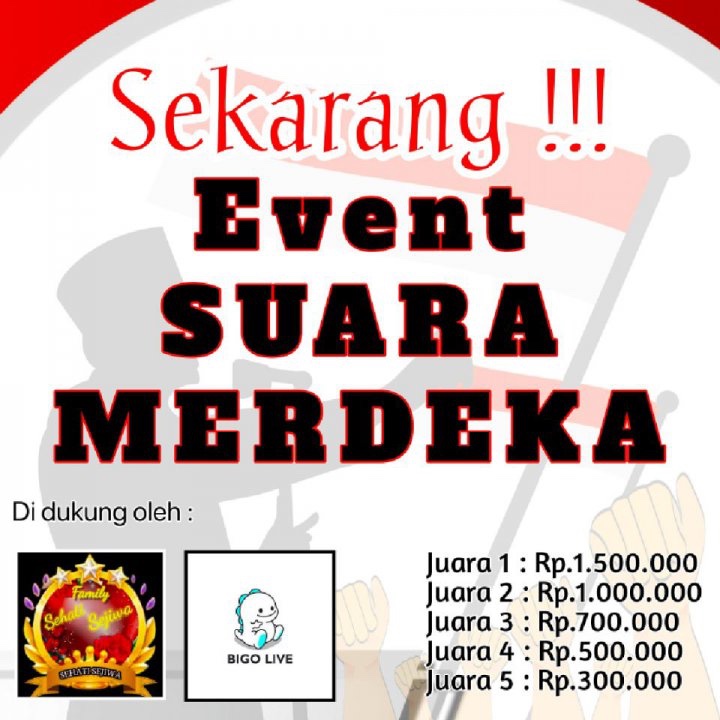 augustryan's tweet photo. Masuk dan nonton LIVE SUARAMERDEKA🇲🇨 di #BIGOLIVE: PENYISIHAN GROUP PUTIH  
https://t.co/kQbHEFpsXW https://t.co/nHb7oOC0DG