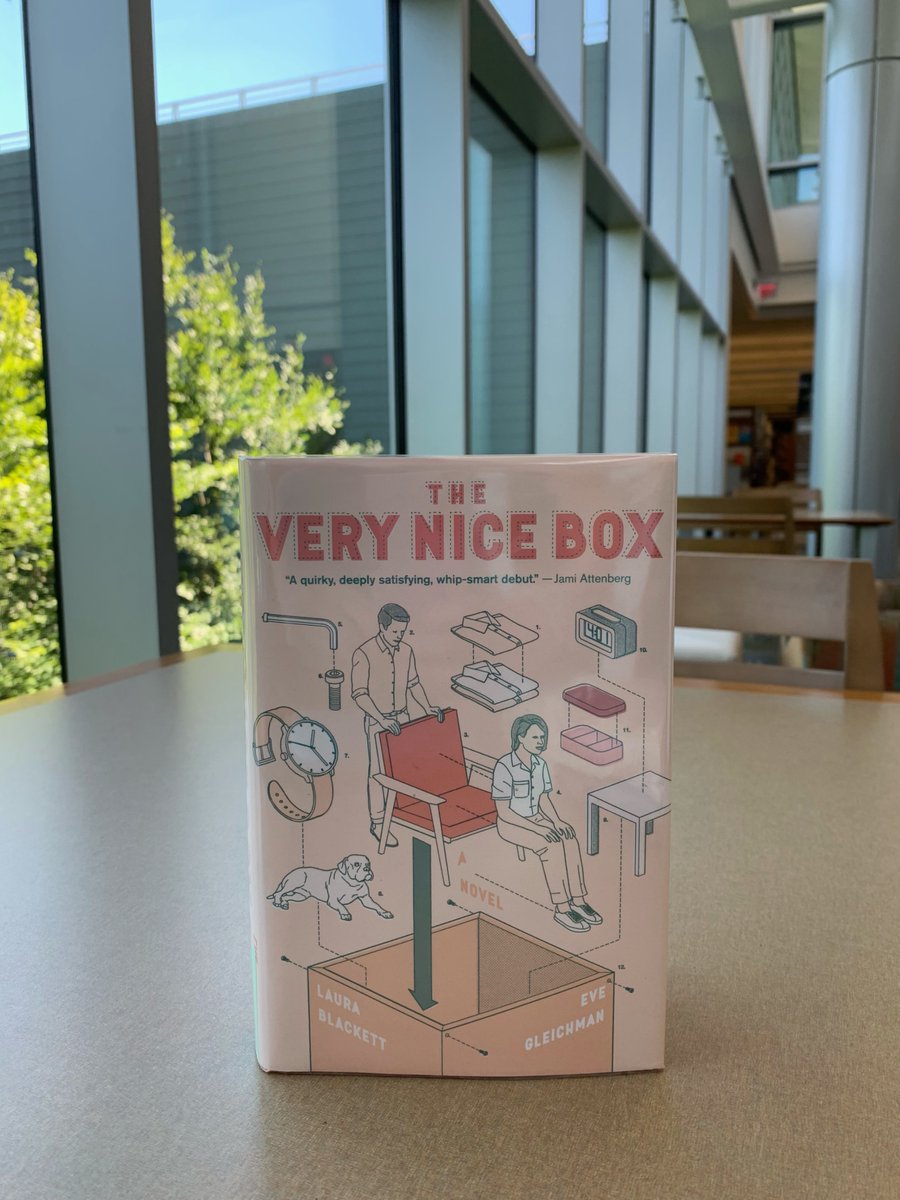 ebrpl's tweet photo. #SundaySelection The Very Nice Box by Eve Gleichman "The Very Nice Box is a funny, suspenseful debut—with a shocking twist. It’s at once a send-up of male entitlement and a big-hearted account of grief, friendship, and trust." #staffpick #ebrpl #theverynicebox #evegleichman https://t.co/1l846zRvOB