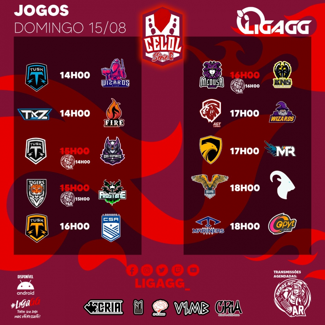 LigaGG_'s tweet photo. #LOL #SERIEC

Domingou e hoje também é dia de série C e hoje teremos a transmissão de 3 jogos pelo canal @nerdsnoar a partir das 14h!

Tusk ⚔ EMS
Tigers ⚔ Frostbite
Medusa ⚔ KNS

📺https://t.co/zJR3dgfZLS
⏰14h https://t.co/xu3BDP9mNX