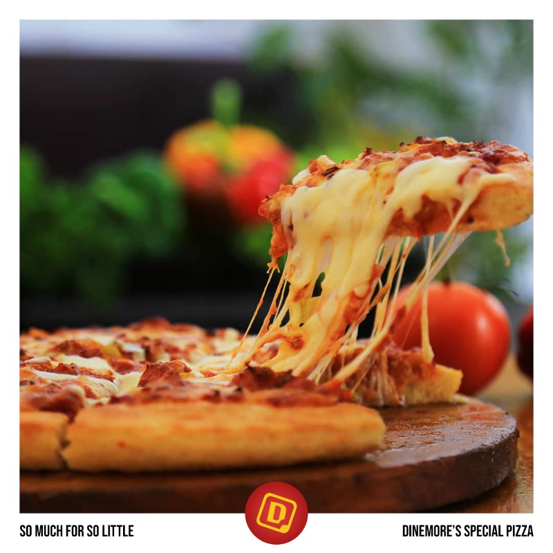 Let the weekend get cheesy with some Pizza of your choice 🧀🍕🧀🍕.

#Dinemore #SoMuchForSoLittle #MaleCity #Hulhumale #Maldives #DeliciousIndianCuisine #indianmenu #indianfood #dinner #dinnertime #staysafe