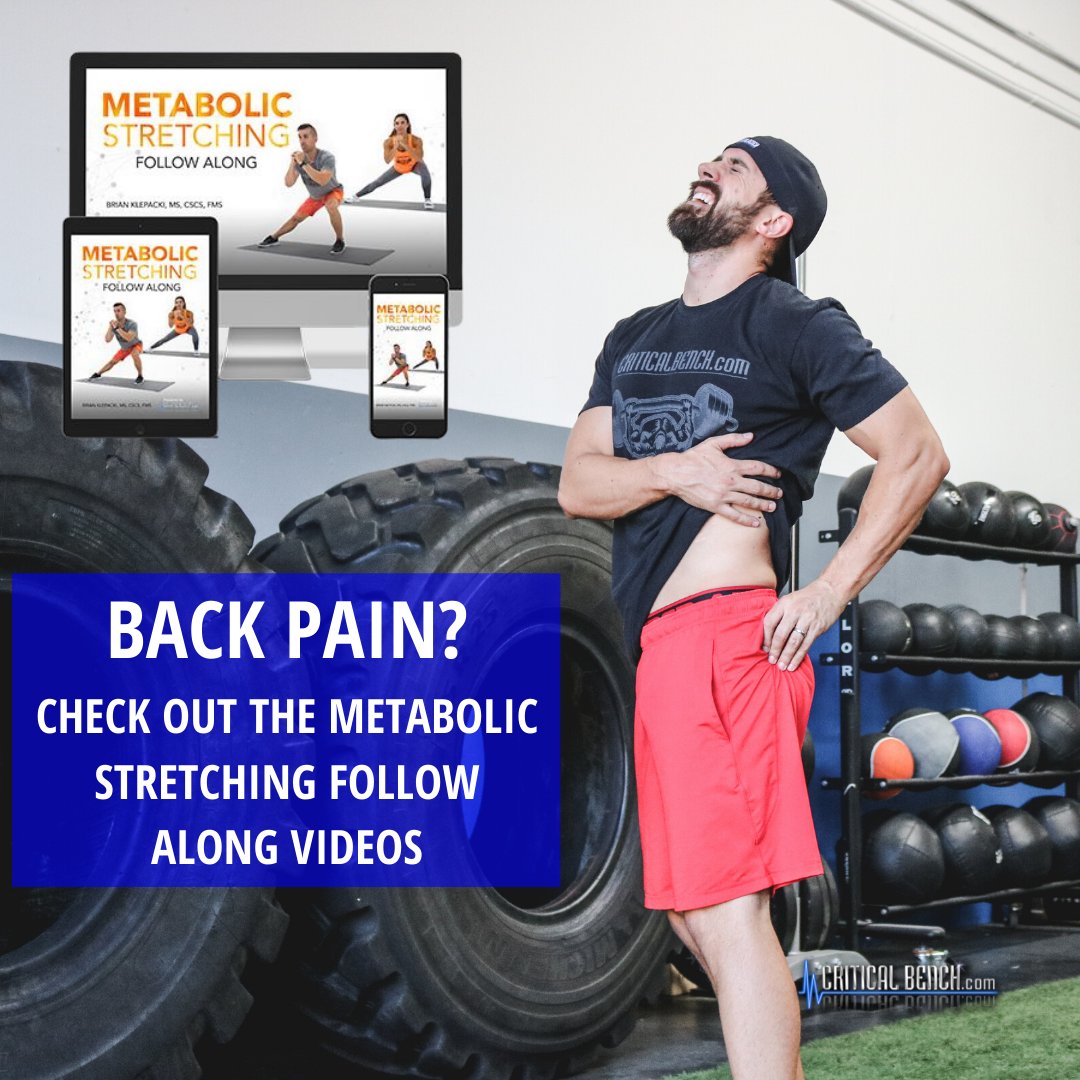 criticalbench's tweet image. Now you can easily incorporate Metabolic Stretching into your daily routine, even if you are limited by time, energy, or mobility.

l8r.it/0CFf

#Flexibility #Stretching #flexibilityworkout #stretchingexercises #criticalbench #strongbydesign