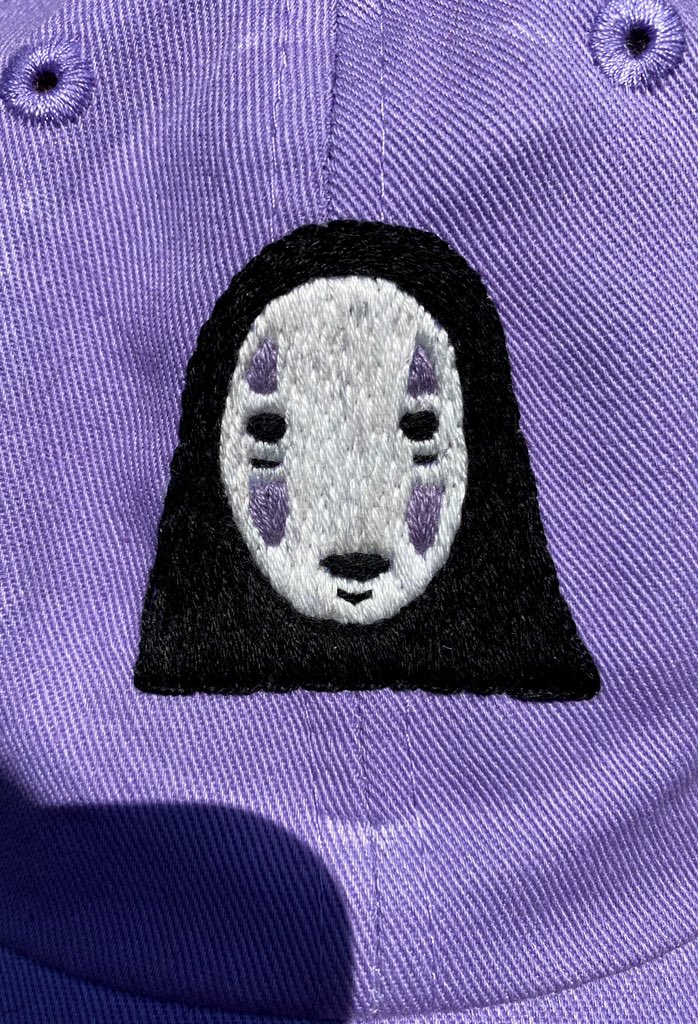 astitchingwitch's tweet photo. Hand embroidered No-Face 🌟 https://t.co/qUnBw0f5Zi