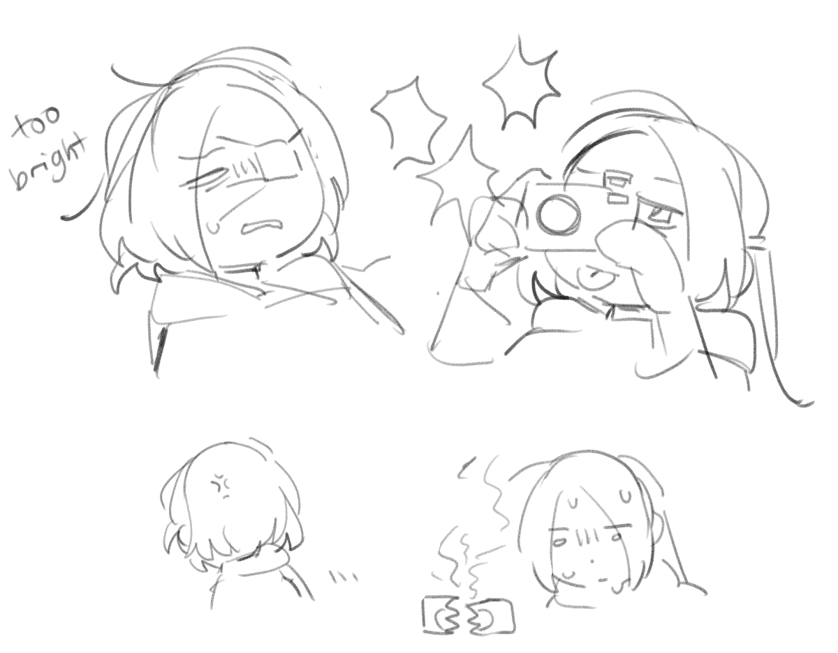 i realise i forgot to post the doodles i was talking about 