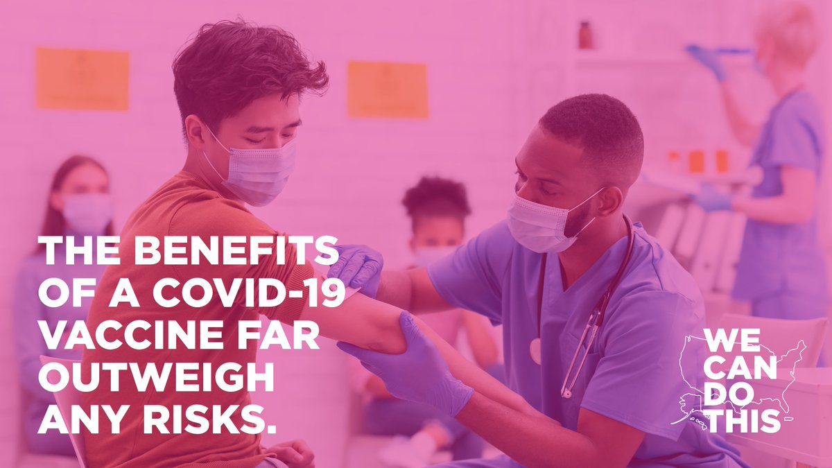 Safe and effective COVID-19 vaccines are based on decades of research. They are our best protection against COVID-19 variants and our best path forward. 

Find more resources and information at WeCanDoThis.hhs.gov. #WeCanDoThis