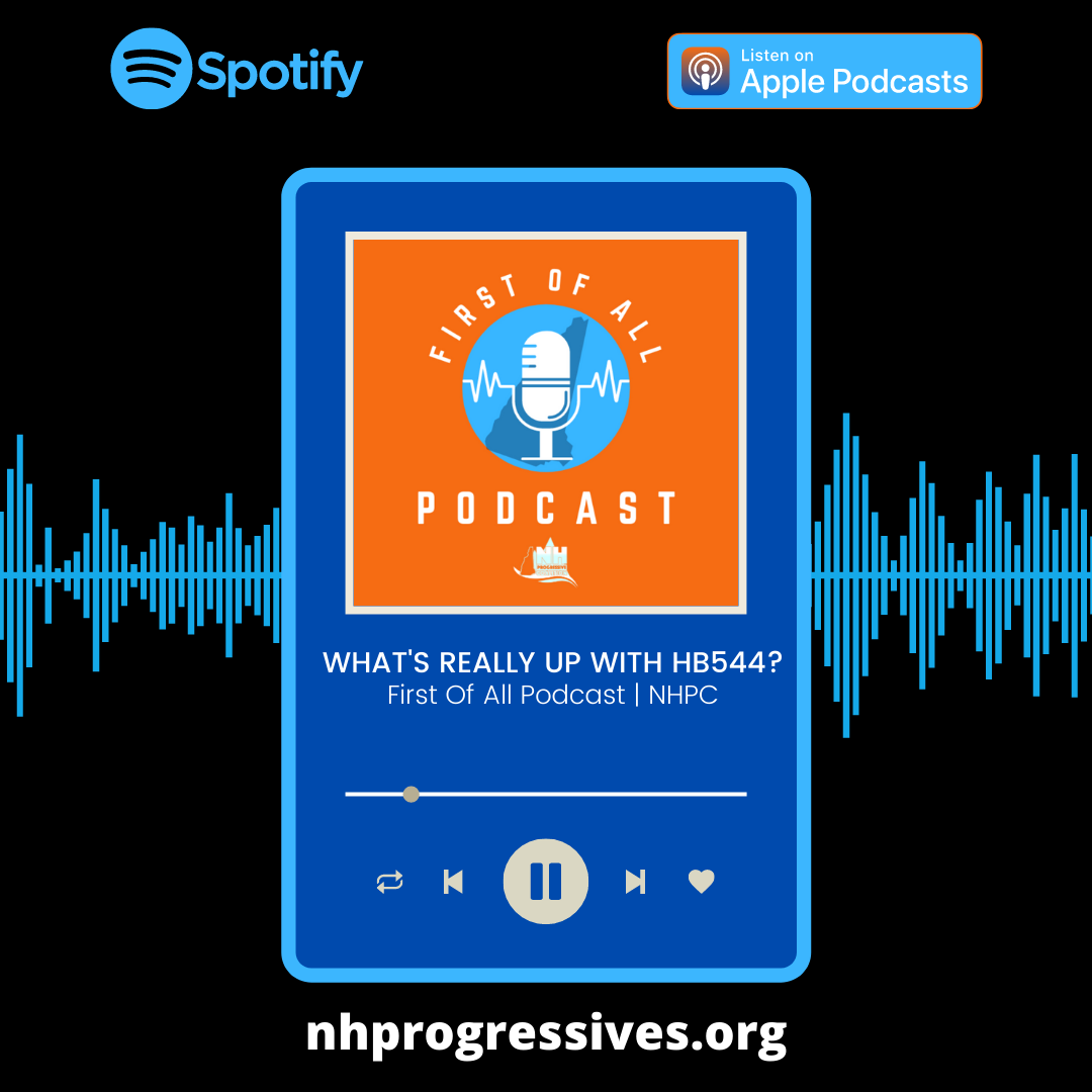 ProgressivesNH's tweet photo. A brand new episode of the @ProgressivesNH First Of All Podcast with @frostnhstaterep & @VogtForNH is available now to stream on all podcast listening apps!
Submit a mailbag question for our next episode at: https://t.co/P7wwnrKXSR
#NHPolitics #FirstOfAllPodNH #NHProgressives https://t.co/LqfchmwvLq