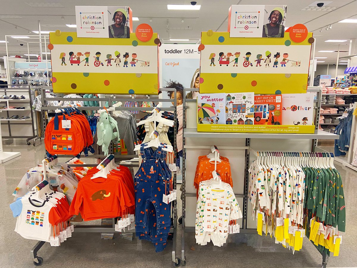 AbeFromTarget's tweet photo. The new collection: #ChristianRobinsonxTarget is here!! Such cute and creative items in this collection that won’t last long! 🤩 https://t.co/XSZRFFBRfU