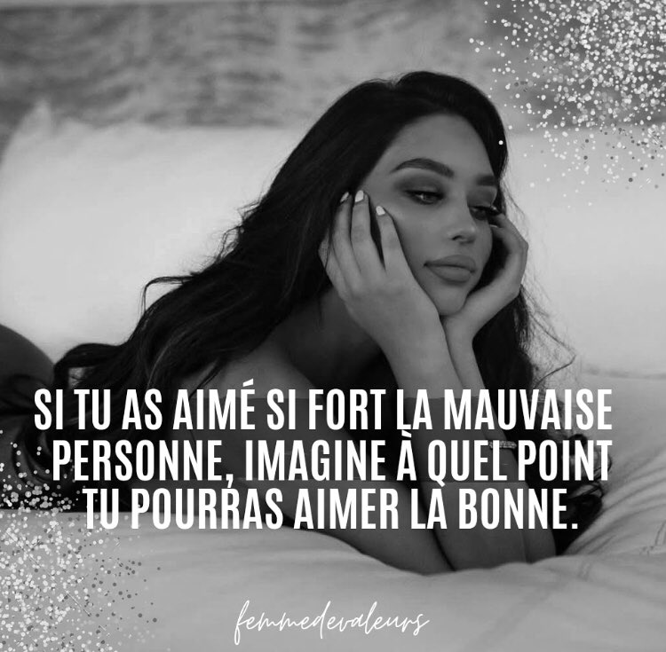 femmesdevaleurs's tweet image. Si tu as aimé si fort la mauvaise personne, imagine à quel point tu pourras aimer la bonne.💎 

#femmedevaleurs
#femmedevaleurscitations
#citationFV