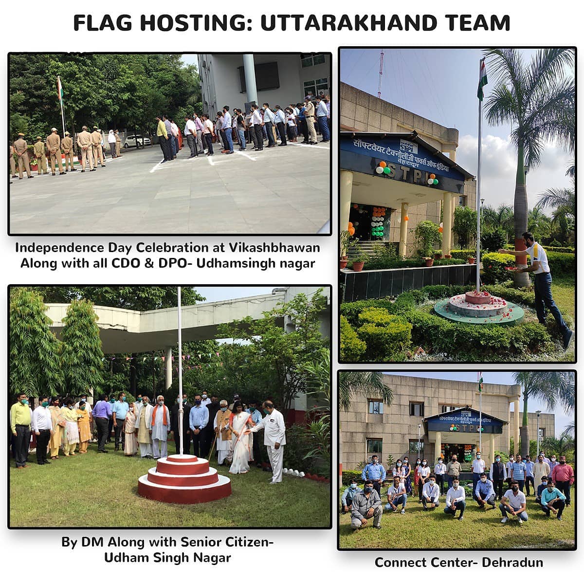 ElderLine_UK's tweet photo. Independence day celebration by Elder Line 14567 Uk-Connect centre and FRO's team..
@DMChampawat @UKMedicalHealth @ukcmo @YashpalArya10 @YashpalArya10 @dm_uttarkashi @dmpauri2 @NISD_India @DBageshwar @DM_NAINITAL @dmdehradun @pushkardhami @DmRudraprayag @tatatrusts https://t.co/VYON7aXqaM