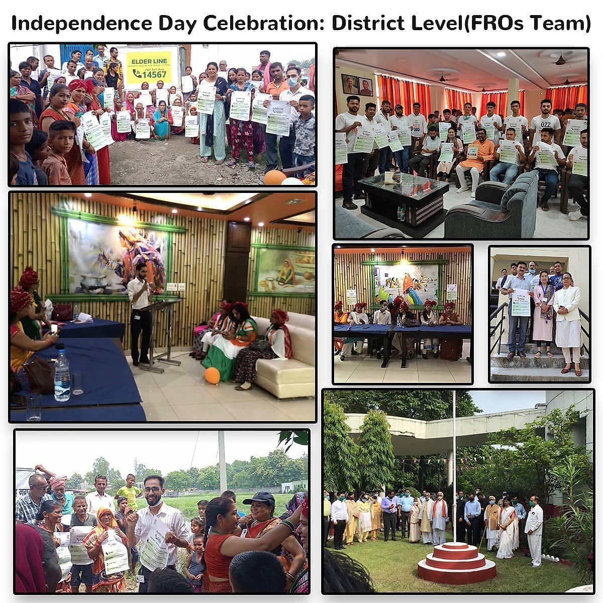 ElderLine_UK's tweet photo. Independence day celebration by Elder Line 14567 Uk-Connect centre and FRO's team..
@DMChampawat @UKMedicalHealth @ukcmo @YashpalArya10 @YashpalArya10 @dm_uttarkashi @dmpauri2 @NISD_India @DBageshwar @DM_NAINITAL @dmdehradun @pushkardhami @DmRudraprayag @tatatrusts https://t.co/VYON7aXqaM