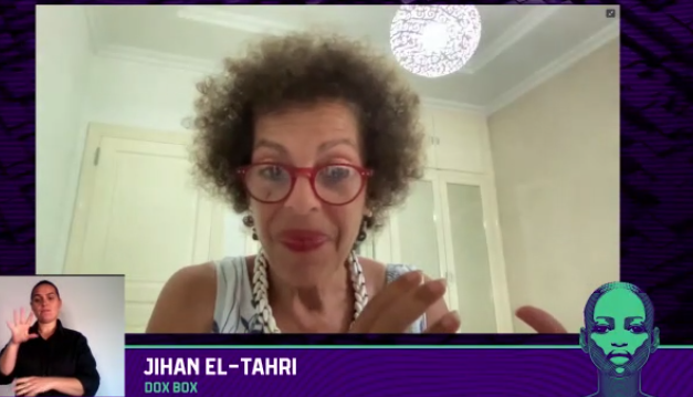 Jihan El-Tahri speaking at #DFM2021 says the system is problematic in terms of what reaches us. Who chooses what the big topics of #impact are - the #funders! We must allow space for telling a story in a different way. That's what #documentaries are about
#disrupt #virtualedition