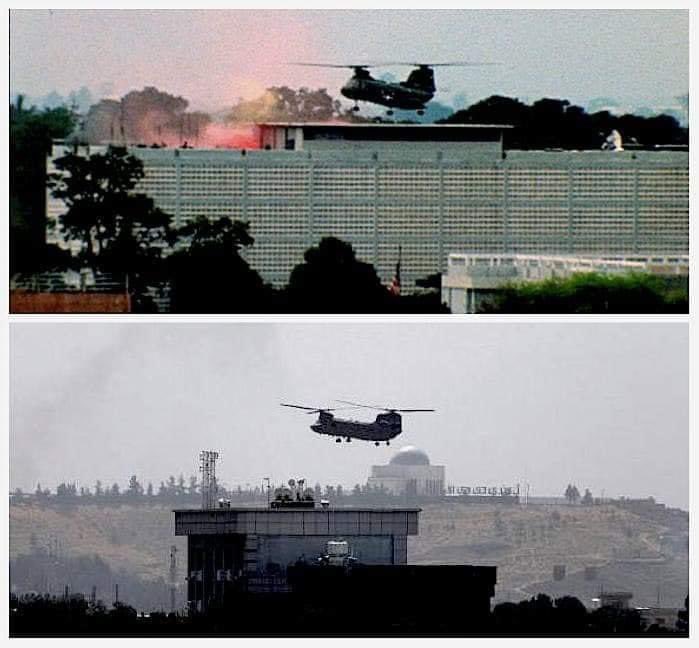 Above: Saigon, 1975
Below: Kabul, 2021