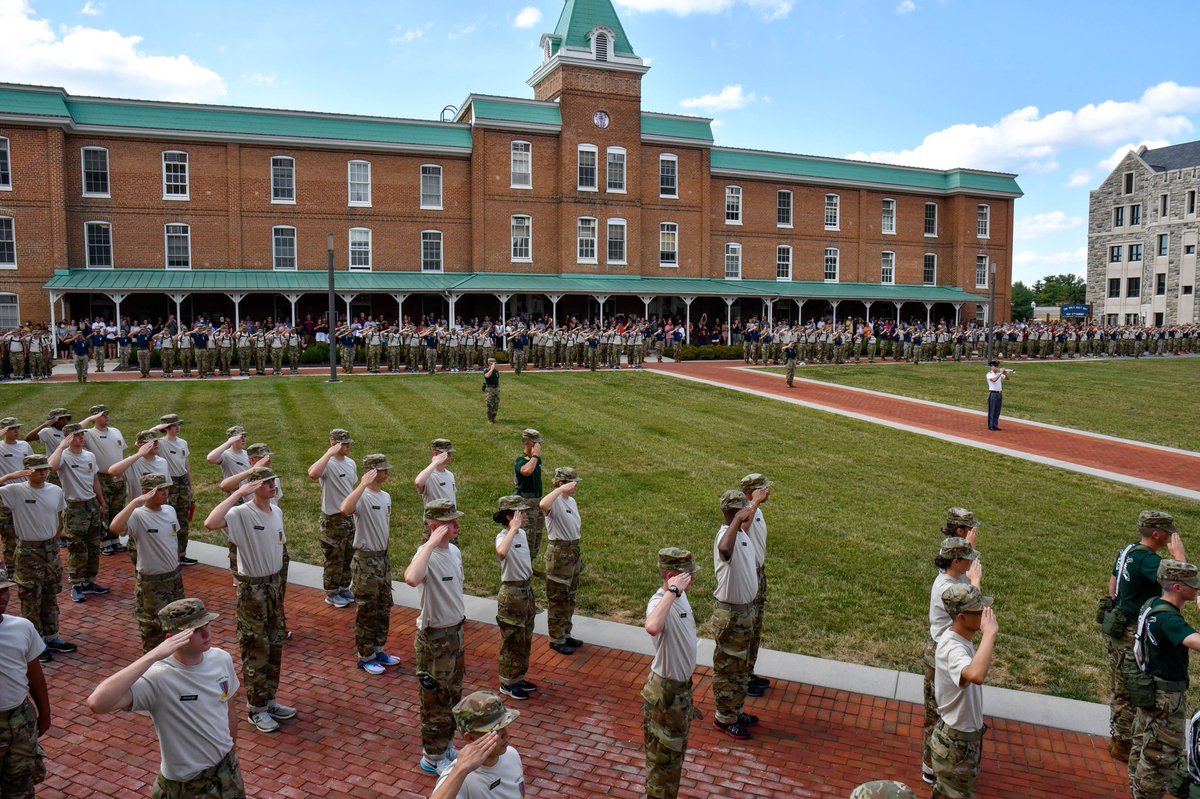 Congratulations to our <a href="/VTCCadets/">Virginia Tech Cadets</a> on welcoming 453 new cadets to <a href="/virginia_tech/">Virginia Tech</a>. <a href="/StudentsAtVT/">VT Student Affairs</a> is cheering for you!