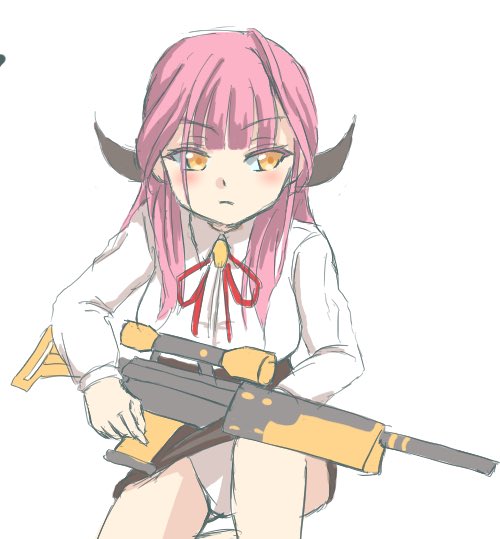 #ブルーアーカイブ版深夜の真剣お絵かき60分一本勝負毎回思うけど、指摘したら涙目になってテンパりそうなので指摘できない事 