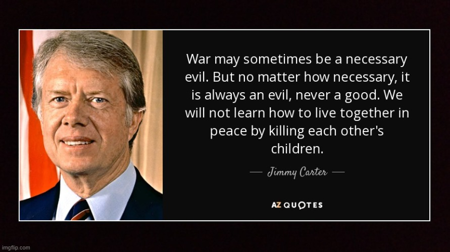 prayerfeathers's tweet photo. Sometimes people do not appreciate the goodness in people like Jimmy Carter until history books write of their achievements https://t.co/12GuoekMcd