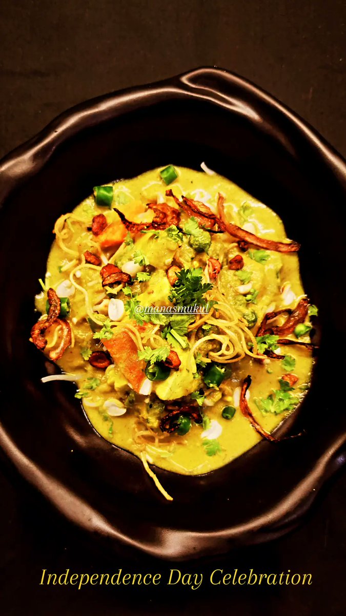manasmukul's tweet photo. Independence Day Celebrations with Veg Khao Suey

#happyindependenceday
#IndiaAt75
#foodporn #foodie #TheJokerCooks #MaaDaPutt #khaosuey https://t.co/jWY6WhKuXf