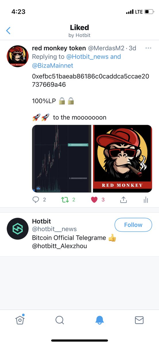 materialtoken1's tweet photo. @elonmusk @CNBC @CNBCMakeIt 0xefbc51baeab86186c0caddca5ccae20737669a46

100%LP 🔒🔒

🚀🚀  to the mooooooon https://t.co/1FytOQc7ls