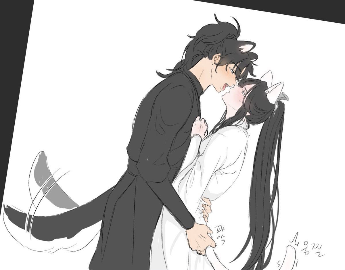#2ha #二哈和他的白猫师尊
옛날꺼 수정했다......,,,...내일 출근하는 사람?저요 (헬슥