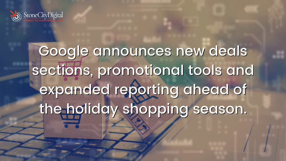 SCityDigital's tweet photo. Promotions uploaded via Google Merchant Center are automatically shown to shoppers, regardless of whether the merchant advertises on Google.
#google #dealssection #promotionaltools #socialmediamarketing #digitalmarketingtips #marketingstrategy #marketingtips #marketingagency https://t.co/d0x93u8Qn9