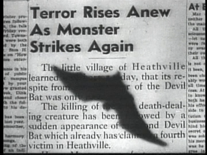 VideoReligion's tweet photo. The Devil Bat (1940)
Director: Jean Yarbrough

#BelaLugosi #40s #horrormovie #scifimovie #giantbats #madscience #cultcinema #weirdterrifyingexperiments #Inverteddetectivestory #40shorror #cultfilm #cultlegend  #howcatchem #bigbats #DrPaulCarruthers https://t.co/7QMcy7KVXo