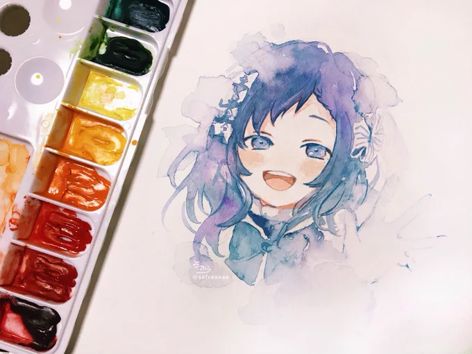 💙 #青を見て体感温度をさげる 