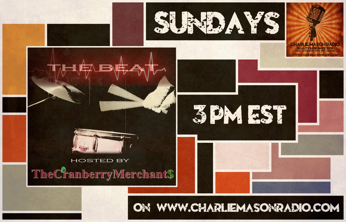 โโ๐ธโ๐๐๐ผ ๐๐ธ๐๐โ โ๐ธ๐ป๐๐ (@charliemasonva) on Twitter photo The Cranberry Merchants <a href="/CranberryMerch2/">Cranberry Merchants</a> are at it again & ready to seize the airwaves on charliemasonradio.com
In 1 hour there is an all-new episode of The Beat!
Tune in & let's bring real radio back on the world-famous Charlie Mason Radio! The Cranberry Merchants <a href="/CranberryMerch2/">Cranberry Merchants</a> are at it again & ready to seize the airwaves on charliemasonradio.com
In 1 hour there is an all-new episode of The Beat!
Tune in & let's bring real radio back on the world-famous Charlie Mason Radio!
