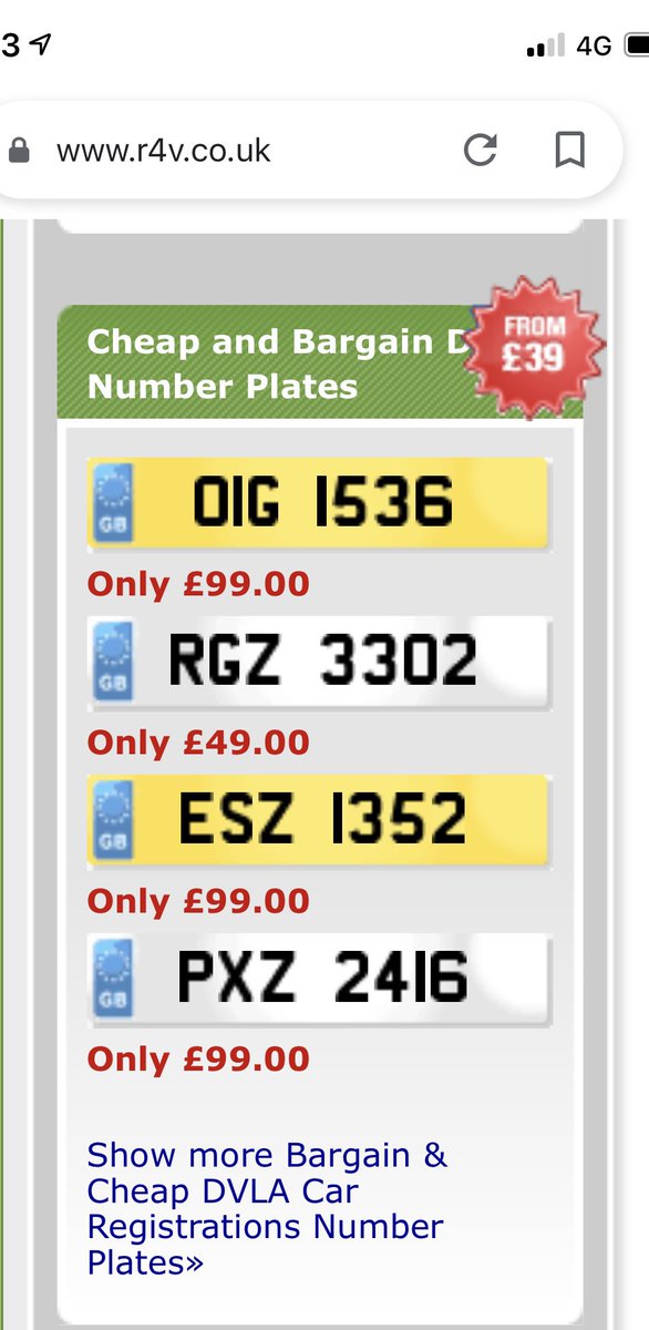 numberplates's tweet photo. #cheap #bargain #investment #personalised #car #number #plates #online at https://t.co/EbGgMsUBr9 https://t.co/WBE5XOMIOy