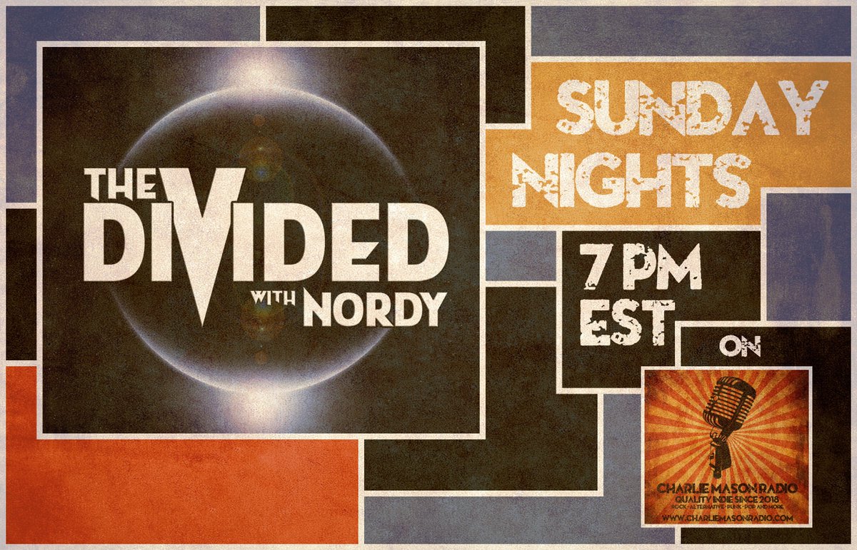 โโ๐ธโ๐๐๐ผ ๐๐ธ๐๐โ โ๐ธ๐ป๐๐ (@charliemasonva) on Twitter photo Hosted programming continues on charliemasonradio.com in 30 minutes with an all-new episode of The Divided.
Nordy <a href="/sickpodcasting/">Sickpodcasting</a> has the hottest tracks in alternative indie & more!
Tune in & let's bring real radio back on the world-famous Charlie Mason Radio! Hosted programming continues on charliemasonradio.com in 30 minutes with an all-new episode of The Divided.
Nordy <a href="/sickpodcasting/">Sickpodcasting</a> has the hottest tracks in alternative indie & more!
Tune in & let's bring real radio back on the world-famous Charlie Mason Radio!
