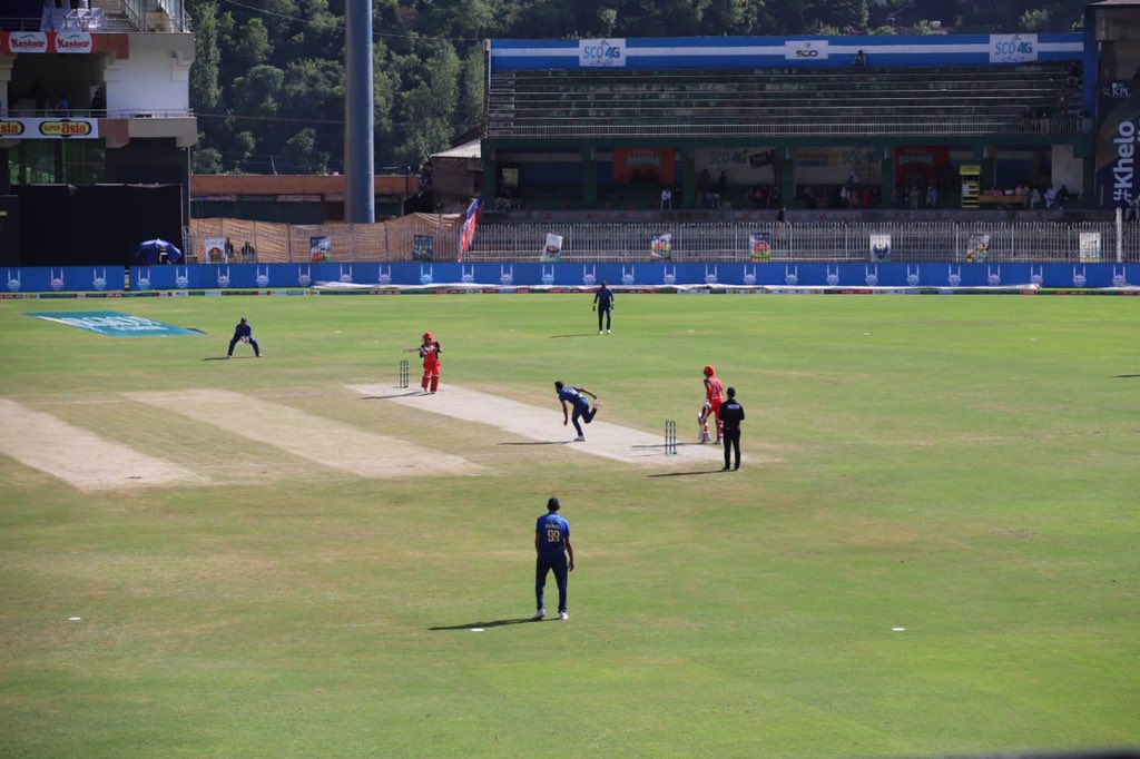 PhotosPakistan's tweet photo. Some glimpses from today’s match in KPL between #MirpurRoyals owned by @sulemanrazauk and Overseas Warriors. 6 https://t.co/ogaayh9V05