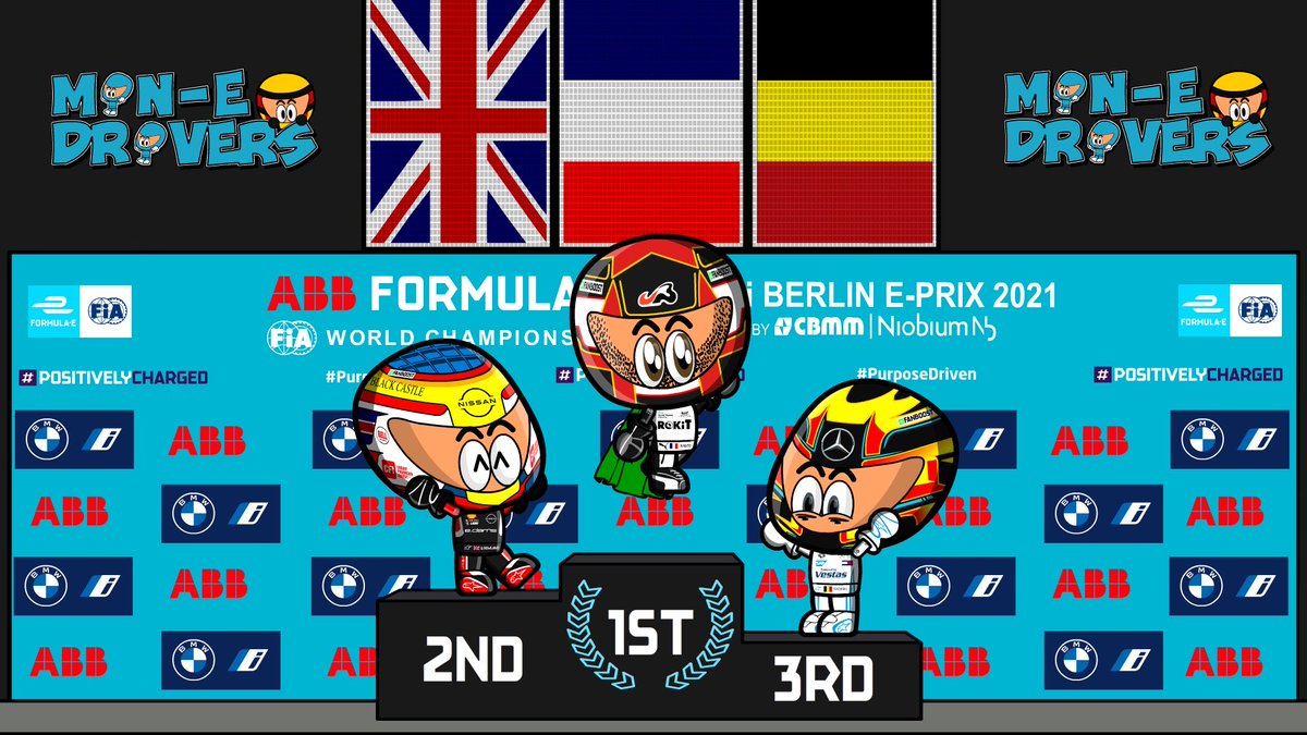 MinEDrivers - #ABBFormulaE - #BerlinEPrix - Race 2

#NormanNato #OliverRowland #StoffelVandoorne